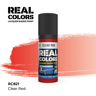 AK RC Clear Red / Průhledná červená