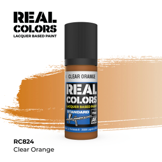 AK RC Clear Orange / Průhledná oranžová