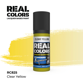 AK RC Clear Yellow / Průhledná žlutá
