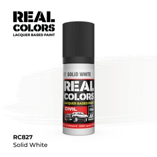 AK RC Solid White / Bílá