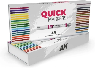 AK Quick Markers Special Box - Full Range 34 Markers