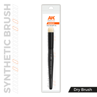 AK Synthetic Dry Brush – XL / Patinovací štětec