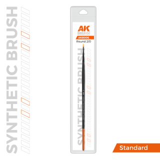 AK Synthetic brush - Round 2/0 / Štětec kulatý