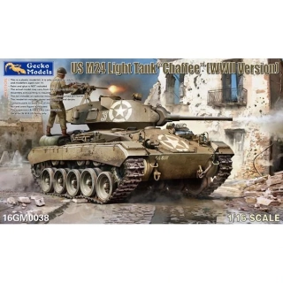 Gecko US M24 Chaffee Light Tank (W.W.II) 1/16 (Předobjednávka červenec)