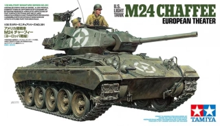 Tamiya M24 Chaffee European Theater 1/35 (Předobjednávka červenec)