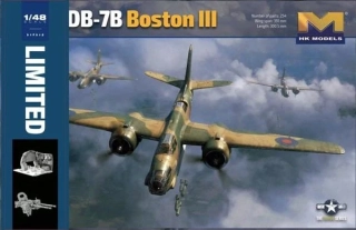HK Models Douglas Boston III / US DB-7B - LIMITED EDITION 3D 1/48 (Předobjednávka říjen)