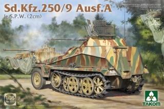 Takom Sd.Kfz. 250/9 Ausf. A Ie. S.P.W (2cm) 1/35 (Předobjednávka listopad)