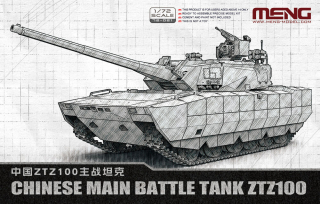 MENG Chinese Main Battle Tank ZTZ100 1/72 (Předobjednávka říjen)