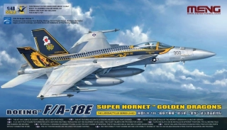 MENG Boeing F/A-18E Super Hornet Golden Dragons 1/48 (Předobjednávka říjen)