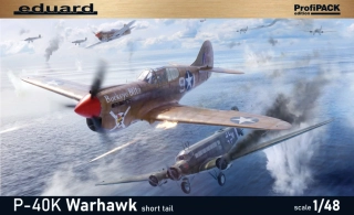 Eduard P-40K short tail ProfiPACK 1/48