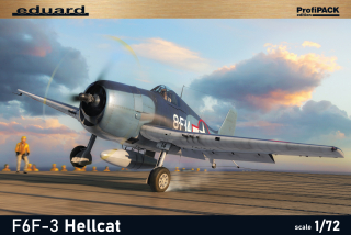 Eduard F6F-3 ProfiPACK 1/72 (Předobjednávka září)