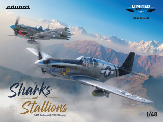 Eduard Sharks and Stallions DUAL COMBO Limited 1/48 (Předobjednávka září)
