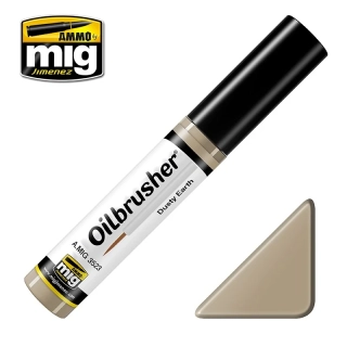 Ammo Mig Oilbrusher Dusty Earth / Zemitý prach