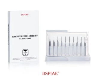 DSPIAE DB-03 0.3~1.2 Tungsten Steel Drill Bit / Set wolframových minivrtáků 10v1 (dřík 3.175mm)