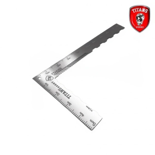 Titans L Ruler with Engraving Guide / Rycí pravítko 10x5cm