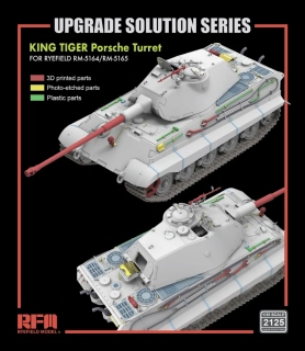 RFM Upgrade set for King Tiger Porsche RFM5164, -5165 1/35 (Předobjednávka listopad)
