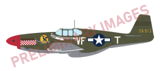 Eduard P-51B/C Mustang Birdcage canopy Hybrid 1/32 (Předobjednávka říjen)