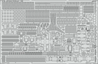 Eduard USS Nimitz CVN-68 část 1. - detail set 1/350