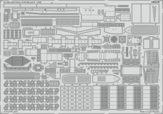 Eduard USS Nimitz CVN-68 část 6. - detail set 1/350