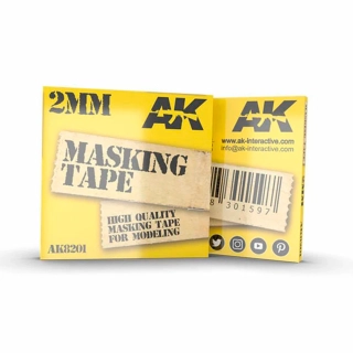 AK Masking Tape 2mm (20m) / Maskovací páska