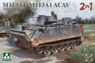 Takom M113A1/M113A1 ACAV (2in1) Arm. Personnel Carrier 1/35 (Předobjednávka listopad/prosinec)