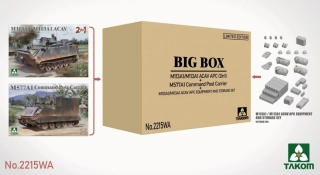 Takom M113A1/M113A1 ACAV + M577A1 ACP + Equipm.- BIG BOX 1/35 (Předobjednávka listopad/prosinec)
