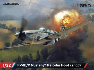 Eduard P-51B Mustang Malcolm Hood canopy Hybrid 1/32 (Předobjednávka listopad)