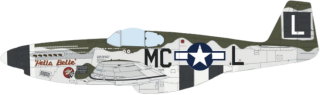 Eduard P-51B Mustang Malcolm Hood canopy Hybrid 1/32 (Předobjednávka listopad)