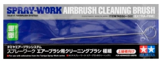 Tamiya SW Airbrush Cleaning Brush XF / Extra tenký čistící kartáček pro airbrush pistoli