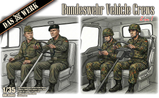 Das Werk Bundeswehr Vehicle Crews 2 in 1 (4 Figures) 1/35