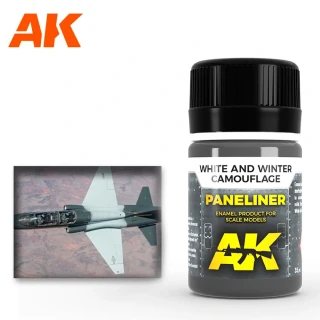 AK Paneliner for White and Winter Camouflage - 35ml / Paneliner pro zimní a světlé kamufláže