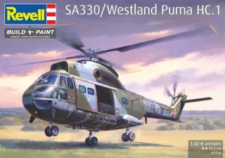 Revell SA 330/Westland Puma HC.1 1/32 (Předobjednávka říjen)