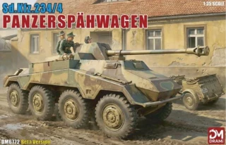 DRAMi Sd.Kfz. 234/4 Panzerspähwagen 1/35 (Předobjednávka listopad/prosinec)