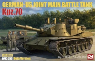 DRAMi German-US Joint Main Battle Tank Kpz. 70 1/35 (Předobjednávka listopad/prosinec)
