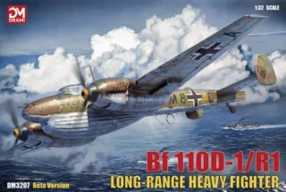 DRAMi Messerschmitt Bf 110 D-1/R1 Dackelbauch 1/32 (Předobjednávka listopad/prosinec)