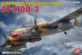 DRAMi Messerschmitt Bf 110 D-3 1/32 (Předobjednávka listopad/prosinec)