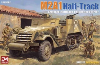 DRAMi M2A1 Armored Halftrack Personnel Carrier 1/35 (Předobjednávka listopad/prosinec)