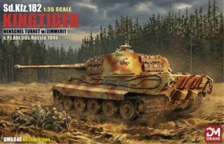 DRAMi Sd.Kfz. 182 Kingtiger Henschel s.Pz.Abt.505 Russia 1/35 (Předobjednávka listopad/prosinec)