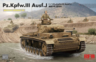 RFM Pz.Kpfw.III Ausf.J with full interior kit 1/35