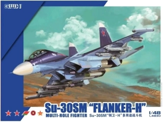 G.W.H Su-30SM Flanker H Multirole Fighter 1/48