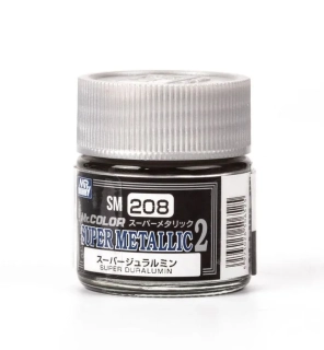 Mr. Color SM208 Super Metallic Colors II - Super Duralumin / Dural