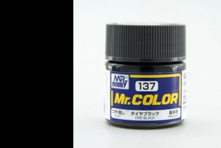 Mr. Color C137 - Tire black / Pneumatiková černá