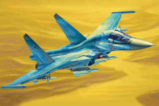 Hobby Boss Russian Su-34 Fullback Fighter-Bomber 1/48